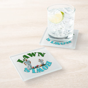 Dessous-de-verre En Verre Spirit of Lawn Bowls : Bowlers and Bowls