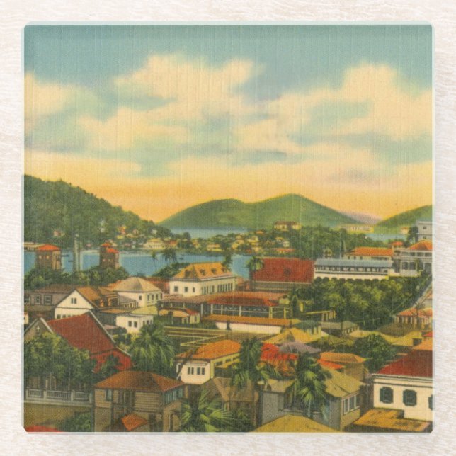 Dessous-de-verre En Verre St Thomas (Devant)