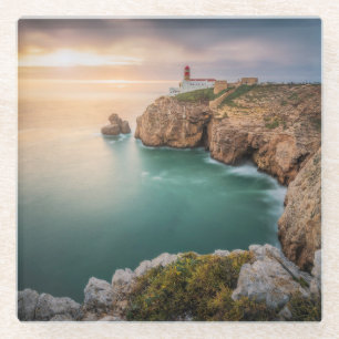 Dessous-de-verre En Verre St Vincent de cap Sagres, Algarve, Portugal