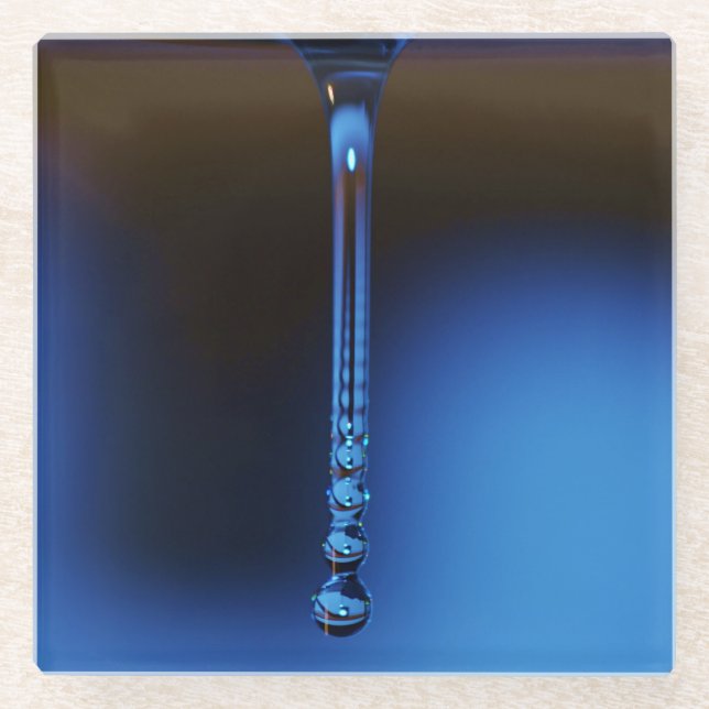 Dessous-de-verre En Verre Stream To Drop par Shirley Taylor (Devant)