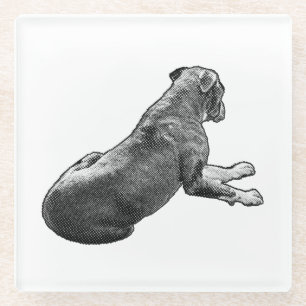 Dessous-de-verre En Verre Suspendre À Côté D'Un Regard