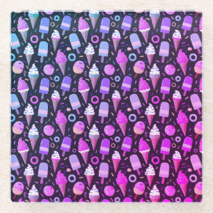 Dessous-de-verre En Verre Sweet Freeze Frenzy
