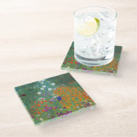 Tableau Jardin Fleur Gustav Klimt