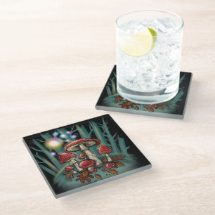Dessous-de-verre En Verre Tabourets Enchantés