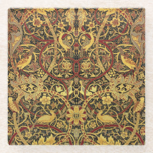 Dessous-de-verre En Verre Tapisserie Faux Bullerswood de William Morris