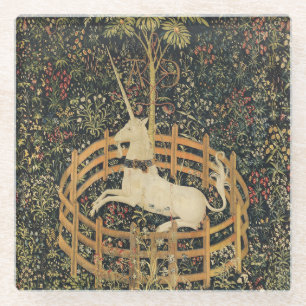 Dessous-de-verre En Verre Tapisseries Unicorne Tapisserie classique
