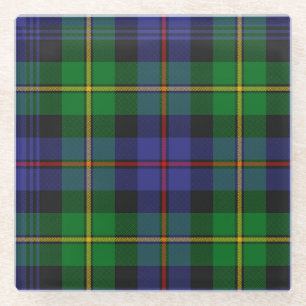 Dessous-de-verre En Verre Tartan Écossais, Baillie Wm. Wilson,