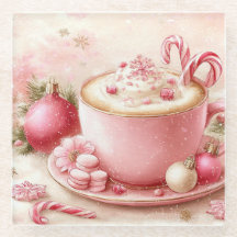 Tasse de chocolat chaud mignonne. 