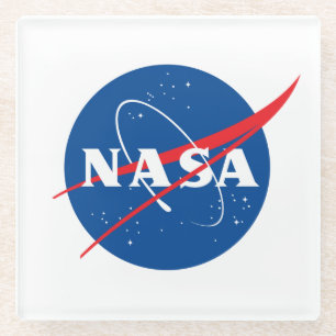 Dessous-de-verre En Verre Trivet de Dessous de verre Iconique NASA 100% Verr