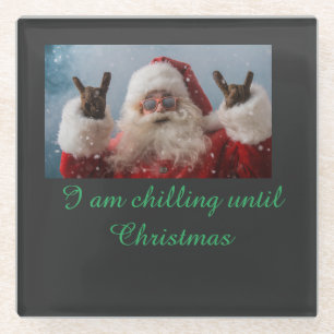 Dessous-de-verre En Verre Un Noël Cool