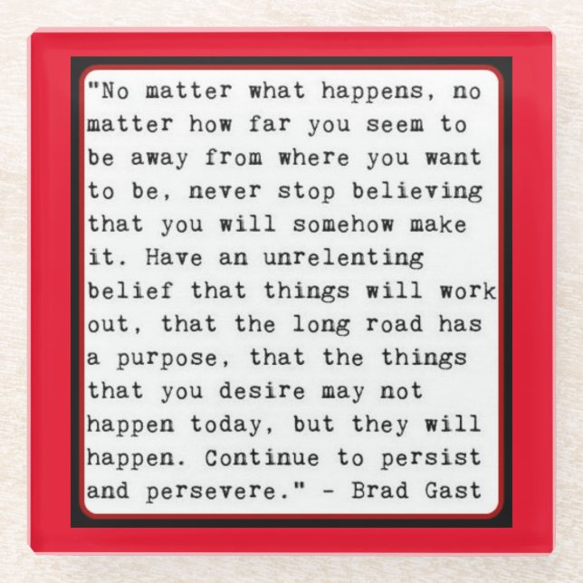 Dessous-de-verre En Verre Une Petite Inspiration (Devant)