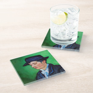 Dessous-de-verre En Verre Van Gogh Portrait d'Armand Roulin