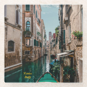 Dessous-de-verre En Verre Venise Italie La ville flottante