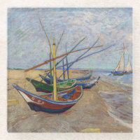 Vincent van Gogh - Bateaux de pêche sur la plage