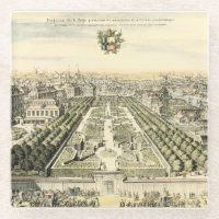 Vue aérienne du jardin formel par Eric Dahlbergh