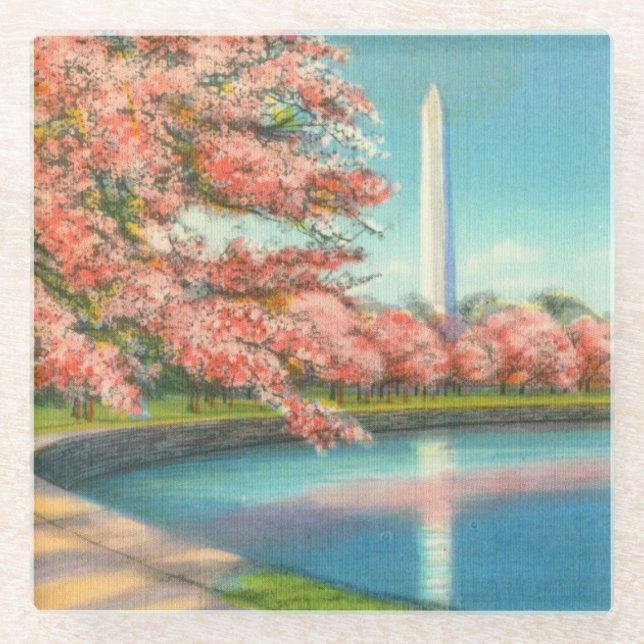 Dessous-de-verre En Verre Washington (Devant)