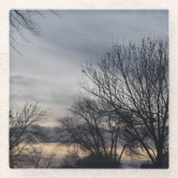 Dessous-de-verre En Verre Whispers of Winter