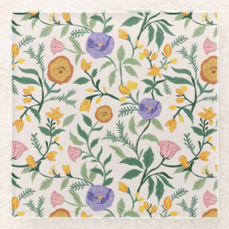 Dessous-de-verre En Verre Wildflowers