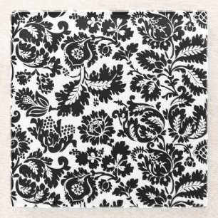 Dessous-de-verre En Verre William Morris Venetian Damask Brocade