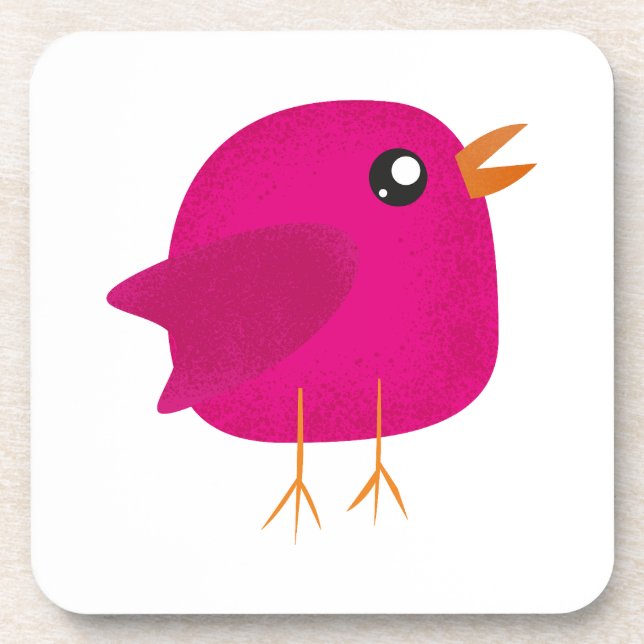 Dessous-de-verre Enfants mignonette birdy (Devant)