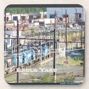 Dessous-de-verre Enola Norfolk Southern Railroad Yard Harrisburg PA