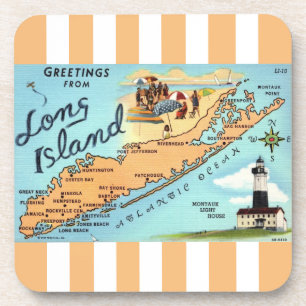 Dessous-de-verre Ensemble de sous-verres Long Island Greetings