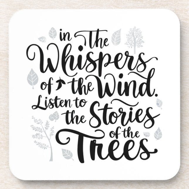Dessous de verre éolien Whispers (Devant)