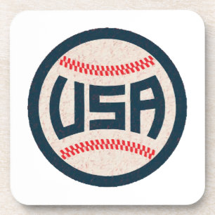 Dessous-de-verre Équipe de baseball USA