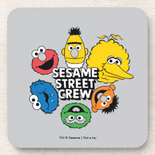 Dessous-de-verre Équipe de Sesame Street