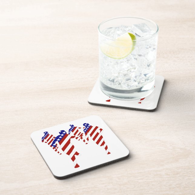 Dessous-de-verre Équipe des États-Unis (Côté Droit)
