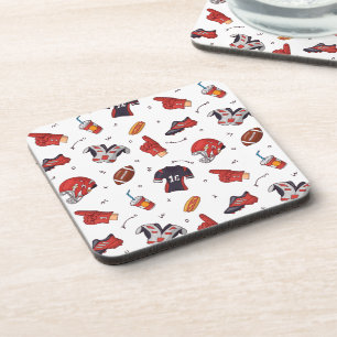 Dessous-de-verre Équipement sportif de football avec Motif alimenta