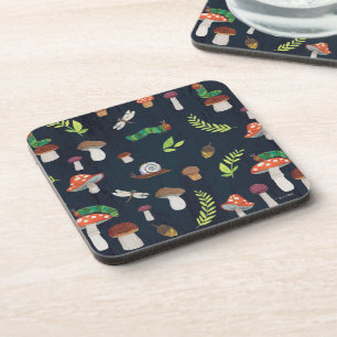 Dessous-de-verre Eric Carle   Motif Bugs et Champignons