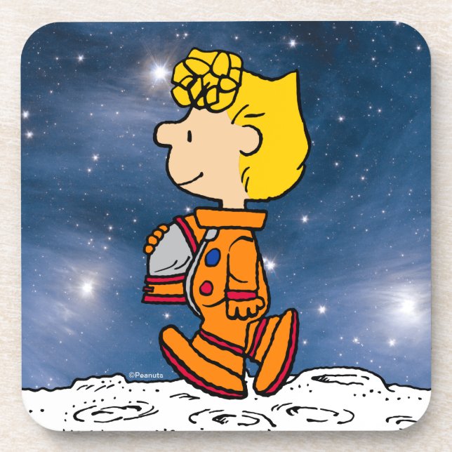 Dessous-de-verre ESPACE | Astronaut Brown Sally (Devant)