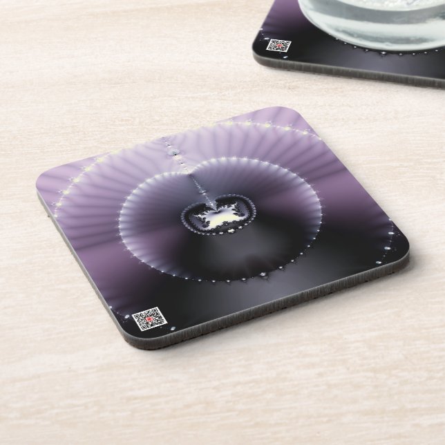 Dessous-de-verre Espace Violet (Côté gauche)