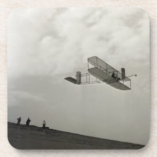 Dessous-de-verre Essai de planeur Vol Aviation Wright Brothers