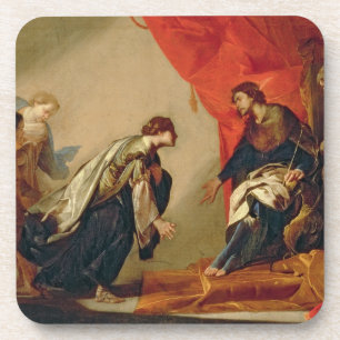 Dessous-de-verre Esther devant Ahasuerus, c.1645-50 (huile sur le