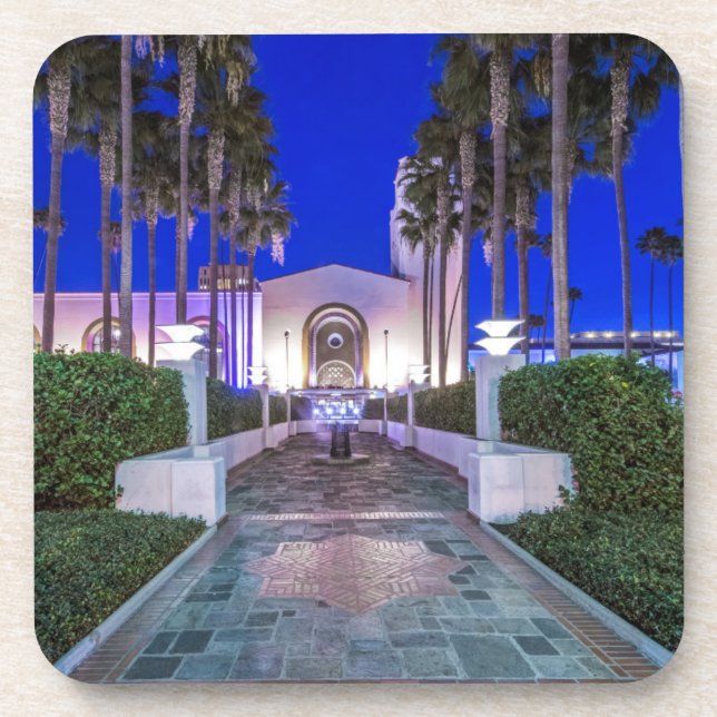 Dessous-de-verre États-Unis, Californie, Los Angeles, Union Station (Devant)