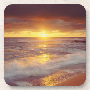 Dessous-de-verre États-Unis, Californie, San Diego. Plage de Sunset