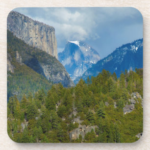 Dessous-de-verre États-Unis, Californie. Vue de Half Dome dans Yose