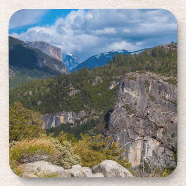 Dessous-de-verre États-Unis, Californie. Yosemite Valley Vista 2 (Devant)