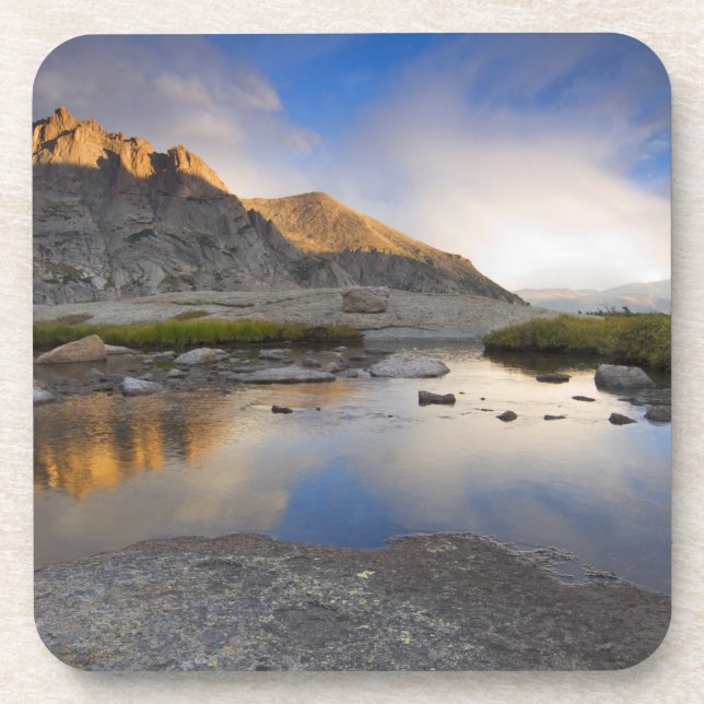 Dessous-de-verre États-Unis, Colorado, Rocky Mountain NP. (Devant)