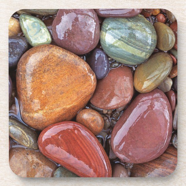 Dessous-de-verre États-Unis, Montana, Clark Fork River, Stones 2 (Devant)