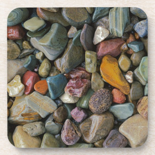 Dessous-de-verre États-Unis, Montana, Glacier National Park, Pierre