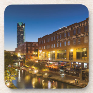 Dessous-de-verre États-Unis, Oklahoma, Oklahoma City, Bricktown