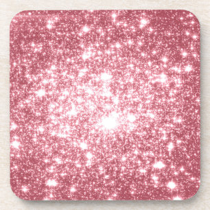 Dessous-de-verre Étincelle rose
