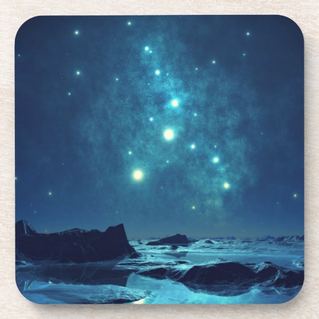 Dessous-de-verre Étoiles lumineuses (Devant)
