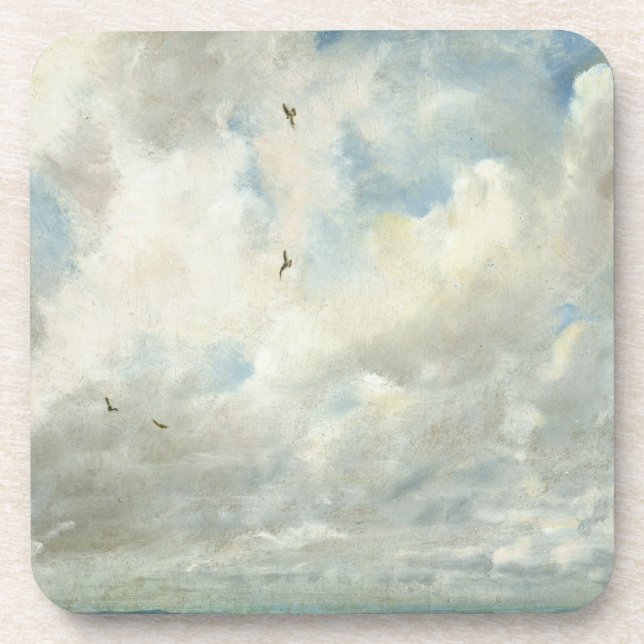 Dessous-de-verre Étude de nuage de John Constable |, 1821 (huile (Devant)