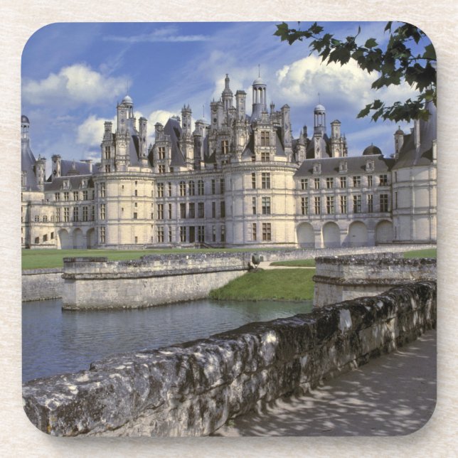 Dessous-de-verre Europe, France, Chambord. Château imposant (Devant)