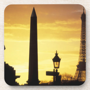 Dessous-de-verre Europe, France, Paris, Place de la Concorde.