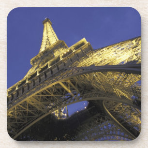 Dessous-de-verre Europe, France, Paris, tour Eiffel, soir 2